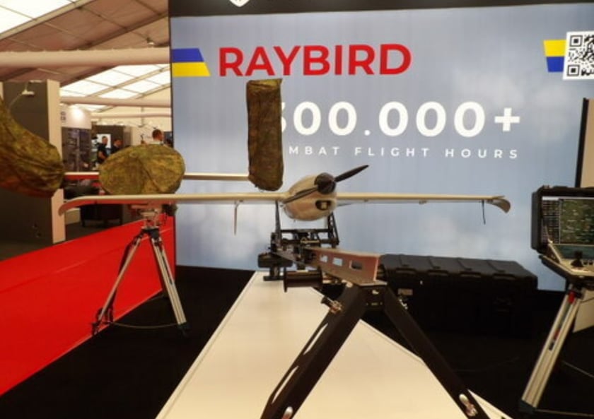 Українські розробники представили новий різновид БПЛА Raybird: характеристика