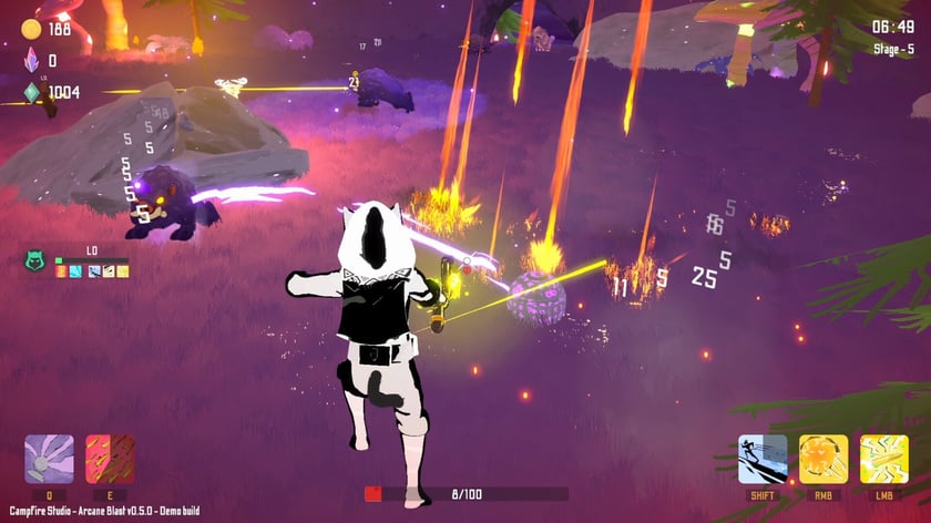 Українські розробники випустили гру Arcane Blast про котів-чарівників