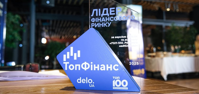 В Україні оголосили лідерів фінансового сектору за рейтингом «Топ Фінанс 2025»
