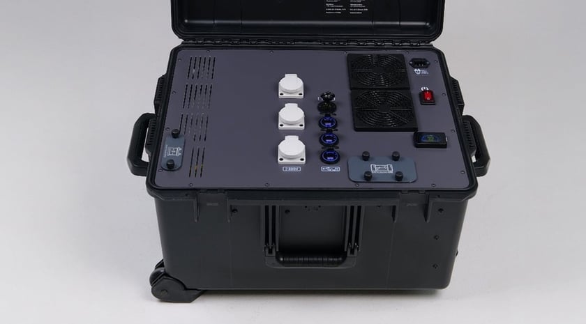 В Україні створили зарядні станції Titanium для використання на фронті