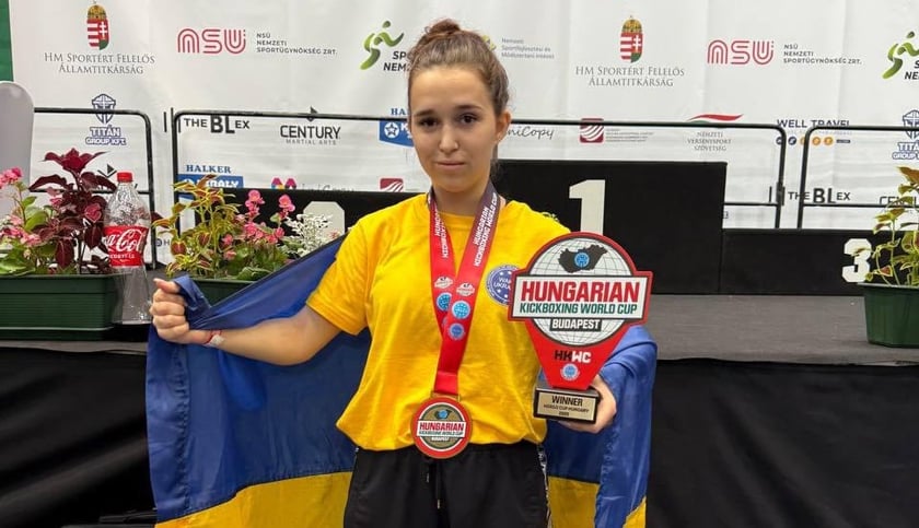 Спортсменка з Донеччини здобула «золото» на Кубку світу з кікбоксингу (ФОТО)
