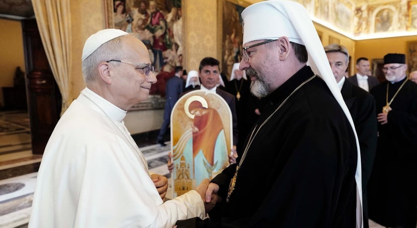 Папа Лев XIV отримав списки полонених українців від УГКЦ (ФОТО)