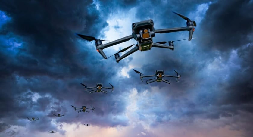 Стіна дронів Atreyd