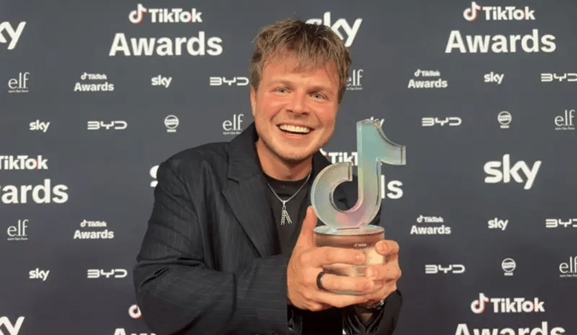 Макс Клименко на TikTok UKIE Awards 2025