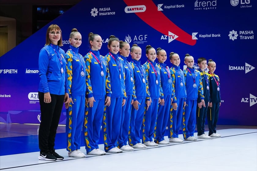 Українки на чемпіонаті світу зі спортивної аеробіки в Азербайджані