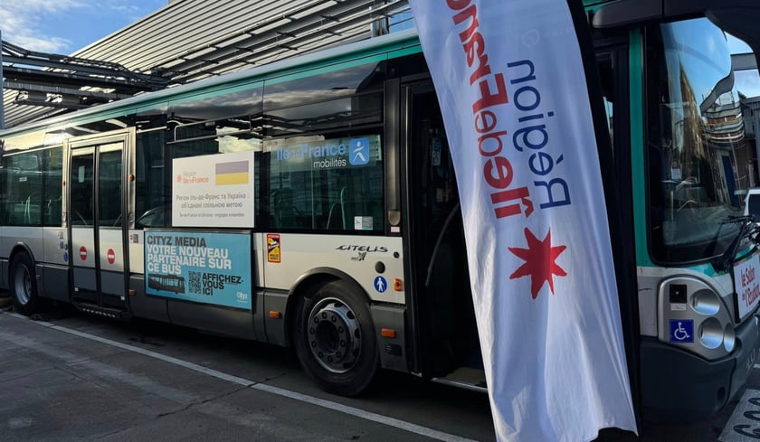 Автобуси від Франції для жителів Київщини