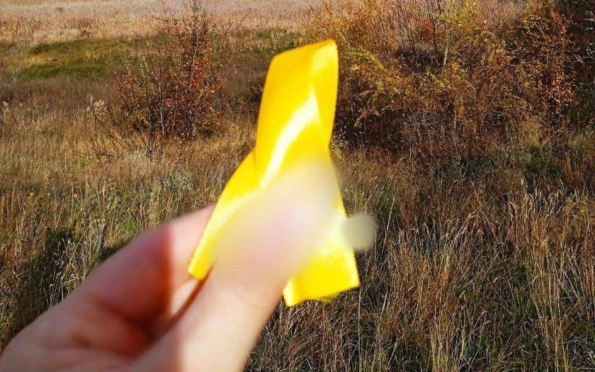 «Жовта стрічка» у Мелітополі поширила понад 100 символі спротиву