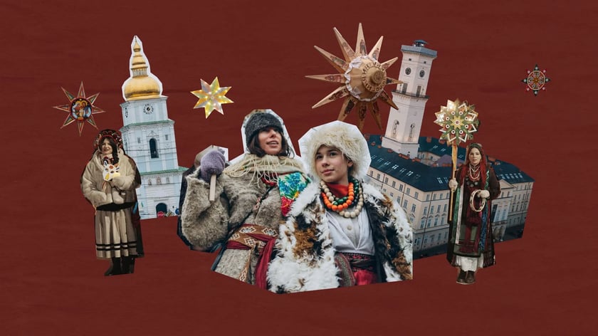 Як колядували в різних містах України (ФОТО)