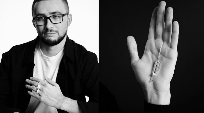 «Спільнота Стерненка» представила срібну прикрасу на підтримку «Шахедорізу»