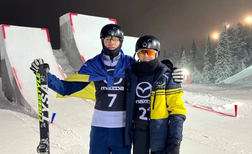 Українські лижні акробати вибороли «золото» та «срібло» на Кубку Європи