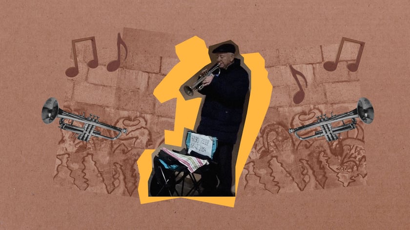 Співає на морозі в київському переході: як люди з усієї країни підтримали донатами колишнього музиканта Ансамблю ЗСУ