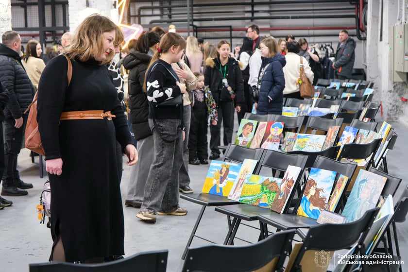 Запорізьку виставку дитячих малюнків представлять у Вашингтоні
