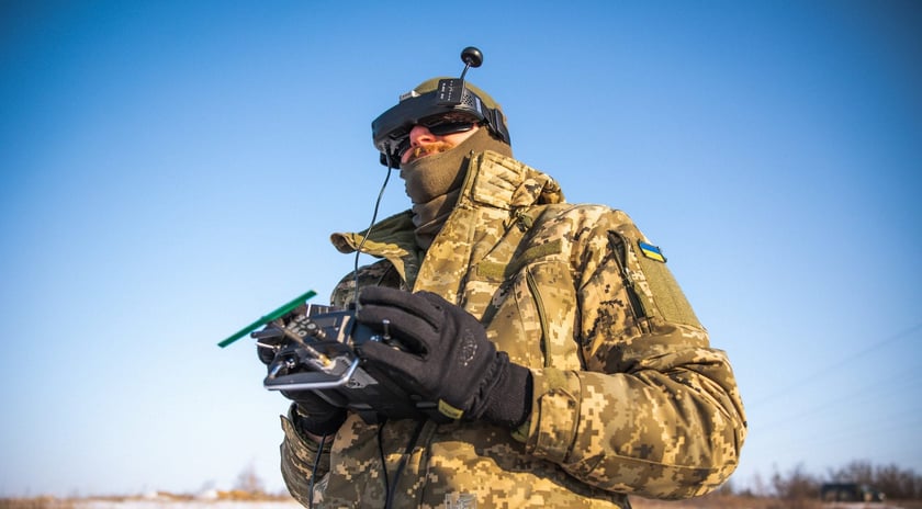 Військові перехопили російський БпЛА вартістю $300 тисяч (ВІДЕО)