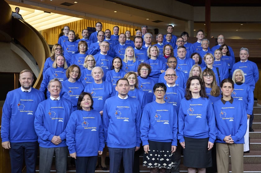 У Раді Європи провели акцію підтримки ініціативи Bring Kids Back UA