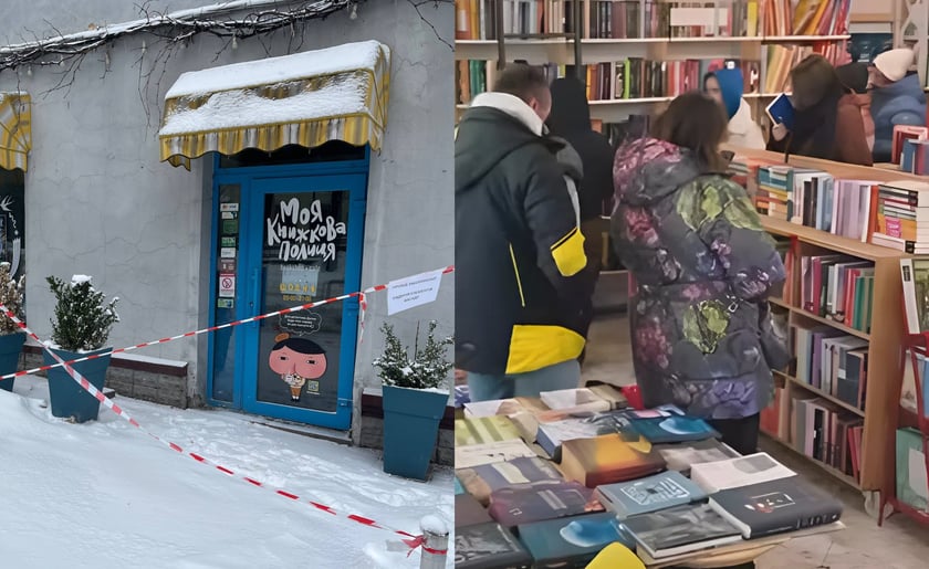 Кияни масово підтримали затоплену книгарню: вона змогла відновити роботу