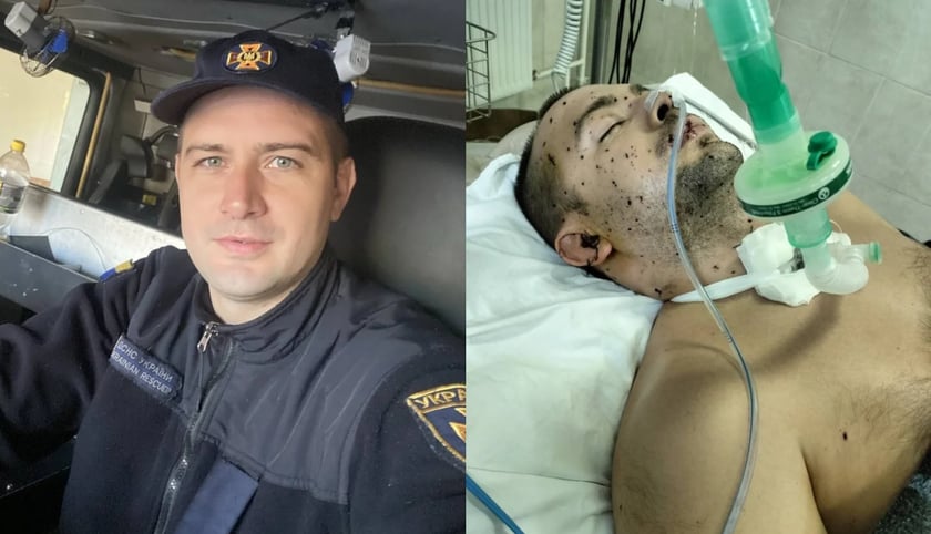 Рятувальник ДСНС, який був у реанімації після атаки 9 січня, йде на одужання