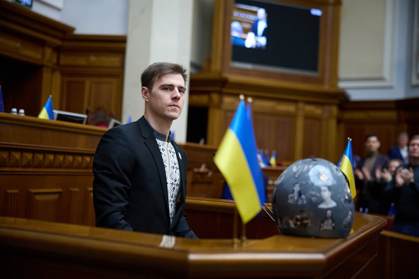 Скелетоніст Гераскевич виступить у Європарламенті та в штаб-квартирі ООН