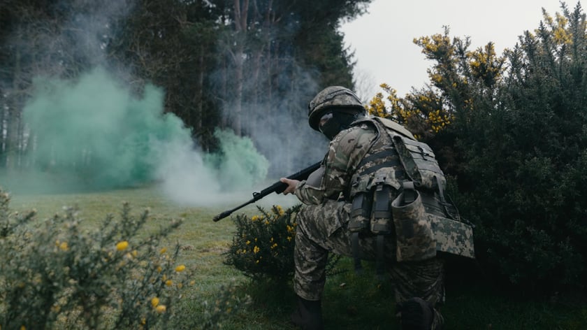 Військові ЗСУ провели показове заняття для міжнародних інструкторів у Великій Британії