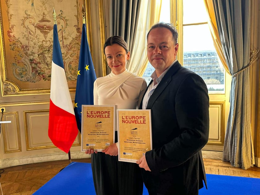 Українська журналістка отримала Премію імені Луїзи Вайс за репортаж про обмін полоненими