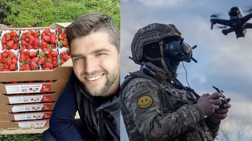 Ветеран після тяжких боїв в АТО заснував полуничний бізнес