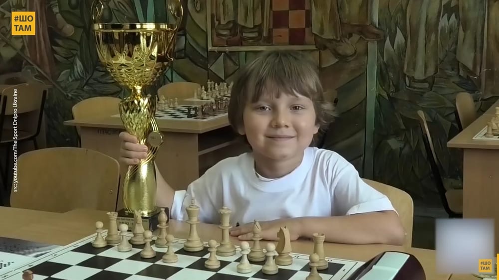 Семирічний шахіст із Дніпра переміг на чемпіонаті Європи